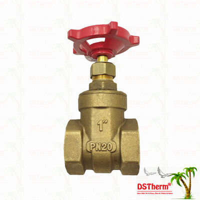 ব্রাস ইউনিয়ন গেট ভালভ রেড হ্যান্ডেল সঙ্গে 1/2 "-2" কাস্টমাইজড আকার অ্যান্টি-জারা