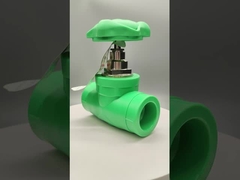 7 মিমি বেধ ওয়াশার পিপিআর গেট ভালভ ভারী প্রবাহ সহজ ইনস্টলেশন টেকসই অ্যান্টি-রস্ট