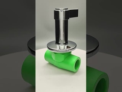 বিলাসবহুল কপার-প্লাস্টিক পিপিআর বল ভালভ ক্ষয় প্রতিরোধী উচ্চ চাপ স্তর