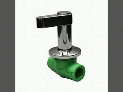 বিলাসবহুল কপার-প্লাস্টিক পিপিআর বল ভালভ ক্ষয় প্রতিরোধী উচ্চ চাপ স্তর