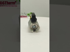 নিকেল প্লাস্টিকযুক্ত মিনি বল ভালভ জন্য পাইপ সিস্টেম 1/2 