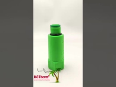 PPR পাইপ প্লাগ PPR টেস্ট প্লাগ লং প্লাগ কাস্টমাইজড রঙ/লোগো ১/২