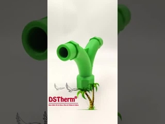 পাইপিং সিস্টেমের জন্য PPR টাইপ ওয়াই টি, S2.5 উচ্চ স্থায়িত্ব, দক্ষিণ আমেরিকান মডেল, কাস্টমাইজড