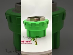 PPR মহিলা থ্রেডেড কাপলিং প্লাস্টিক PPR পাইপ ফিটিংস ৭৫*২ ১/২