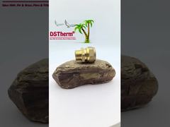 HPb58-3 থ্রেডেড কাপলিং PEX ব্রাস ফিটিংস PN20 1/2'