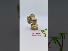 L22MM PEX পিতল ফিটিংস PN25 105 ডিগ্রী PEX পিতল কনুই