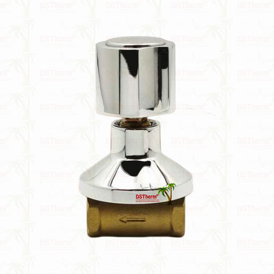 ক্রোমযুক্ত ব্রাস স্টপ ভালভ গ্লোবাল ভালভ দক্ষিণ আমেরিকান স্টাইল বি 1/2 "-1"